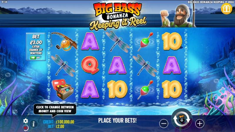Big Bass – Keeping it Reel slot gameplay
