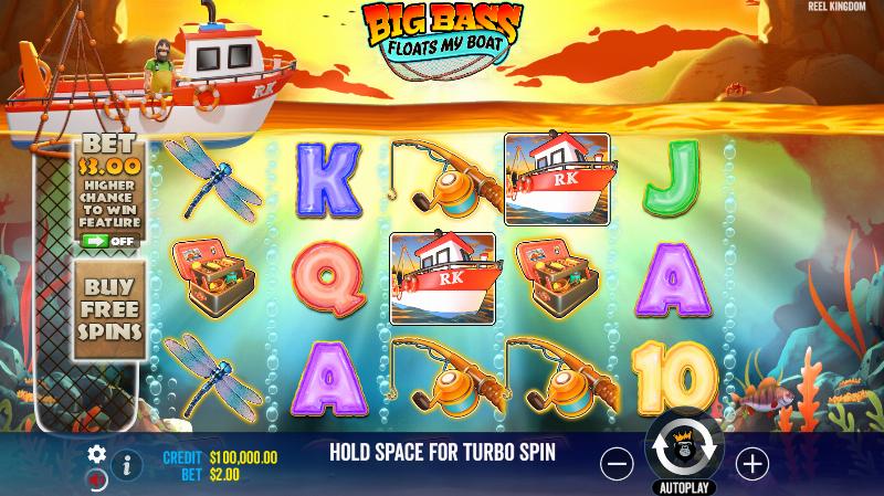 Big Bass Floats My Boat slot gameplay