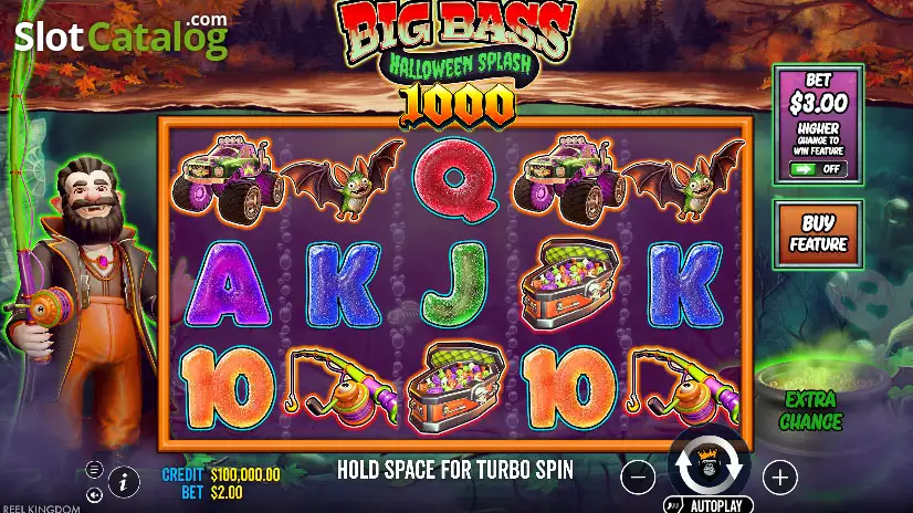 Big Bass Halloween Splash 1000 slot gameplay