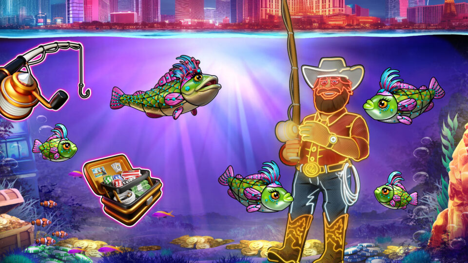 Big Bass Vegas Double Down Deluxe slot gameplay