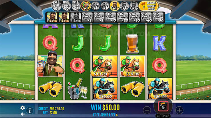 Big Bass Day at the Races slot gameplay