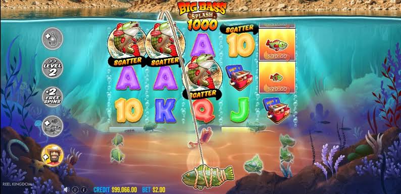 Big Bass Splash 1000 slot gameplay