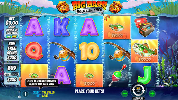 Big Bass – Hold & Spinner slot gameplay